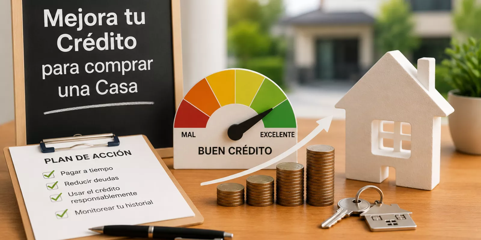 Mejora tu Crédito para Comprar una Casa