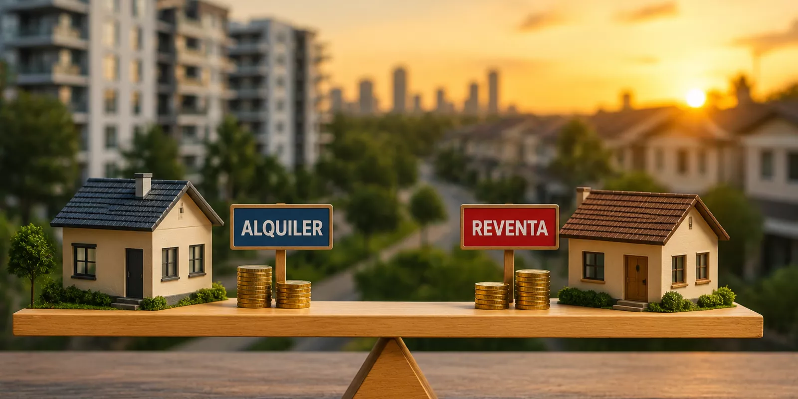 Inversión Inmobiliaria: Alquilar o Revender